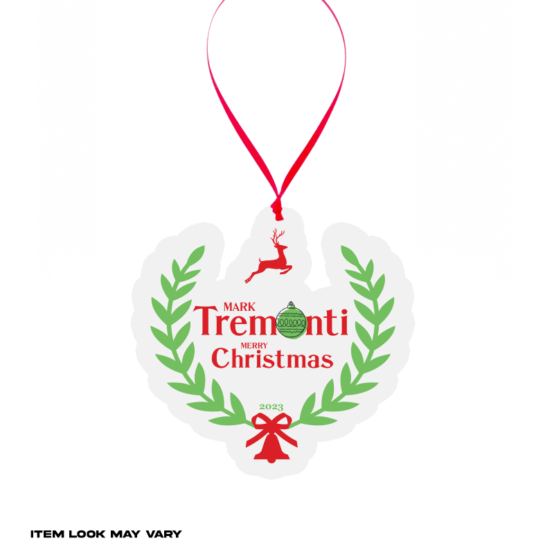 Christmas Ornament - Mark Tremonti Merry Christmas