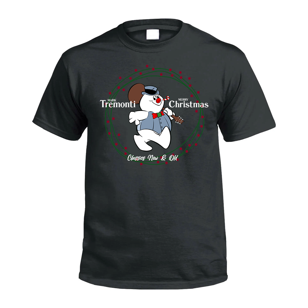 The Snowman - Tee - Mark Tremonti Merry Christmas
